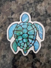 Turtle Laptop Sticker