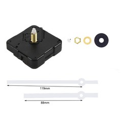 DIY Large Silent Quartz Wall Clock Movement Hands-Mechanism Repair Parts Tool