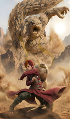 NARUTO Gaara poster print 8.5»x14» home decor glossy paper #1