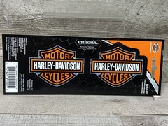 Harley Davidson Motorcycles Holographic Bar & Shield Decal – 2 Stickers – New