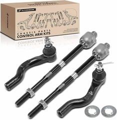 Set of 4 Front Inner and Outer Tie Rod End Kit for Honda CR-V CRV 2017-2023 Gas
