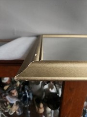 Vintage Gold Acrylic Framed Wall Mirror Accent Mirror • 22½»×18½»