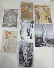 Vintage Style Sticker Set Art Deco Vintage Beautiful Women In Art History #Mood
