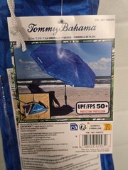Tommy Bahama UPF 50+ ANCHORX 8’ Beach Umbrella