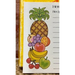 Retro recipe cards in original box, 3×5 vintage cards. Fast FREE SHIPPING