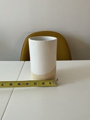Pair Of Ceramic Pieces: 1 Handmade Bowl & 1 Vase (Appears handmade Also)