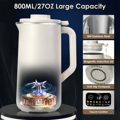 1Pc 27OZ Nut Milk Maker With 12Hours Delay Function Self-Cleaning Keep Warm Auto