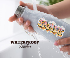 Graffiti Custom Name Decal Waterproof Vinyl Label Personalized Gift Sticker