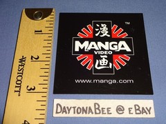 Manga Video Sticker 3″ Official Promo Japanese Anime Demon Slayer Your Name Hero