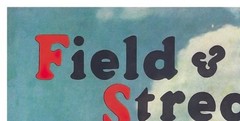 Bird Dogs Poster Hunting Decor Field And Stream 1938 Print 12×16″ H1