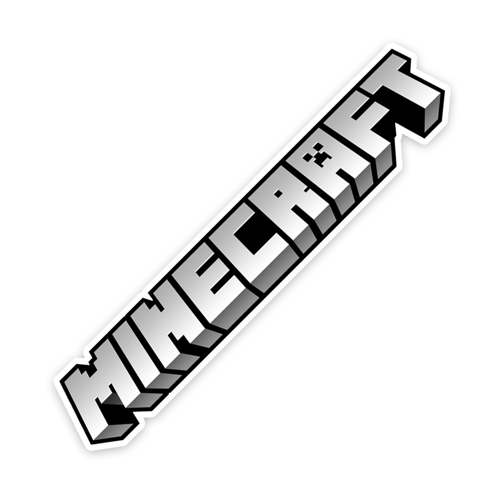 Minecraft Sticker 6 Inch Vinyl Decal Retro Gaming Console Gamer Sticky