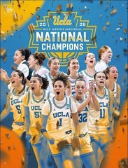 UCLA Bruins 2026 Womens Basketball National Champions Poster