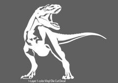 Dinosaur – Tyrannosaurus #1 Jurassic Period 4-21 in. Vinyl Outdoor Decal Sticker