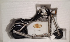 Kirkland’s Motorcycle Picture Frame For 5 x 3.5 Inch Picture NIB