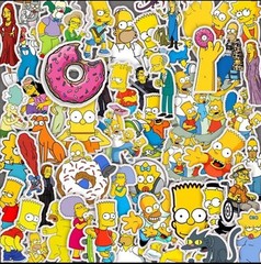 10 PCS The Simpsons TV Show Stickers BRAND NEW