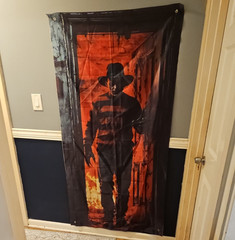 Horror Decorative Wall Tapestry Hanging w/ Corner Grommets