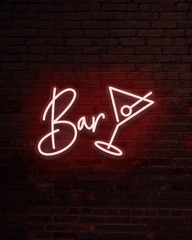 Custom Neon Sign| LED Personalized Acrylic Bar Logo| RGB Shop Decor Sign