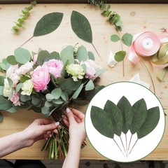 10 Pcs Cloth Artificial Leaves Decor Wedding Floral Arrangement Accessory