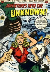Adventures into the Unknown Comic Book Poster Premium Photo Print 4Sizes REPRINT