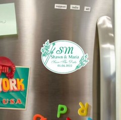Customized Wedding Save the Date Magnets