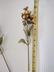 ARTIFICIAL hypericum stem, TWO stems