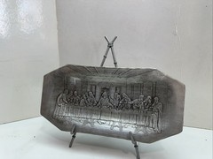 Wendell August Last Supper 12×6 Inches Handmade