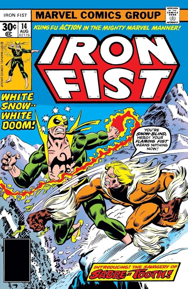 IRON FIST #14 COMIC BOOK COVER Poster print 11″x17″
