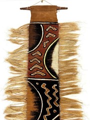 Woven Mudcloth Table Runner: African Boho Wall Art Tapestry