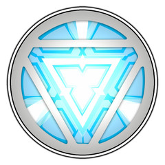 Iron Man Arc Reactor #2 Comic Sticker Waterproof Vinyl Decal Die-Cut Car Laptop