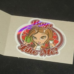 2003 Y2k Girl. ODM Brand Import Collection. vending Machine Sticker