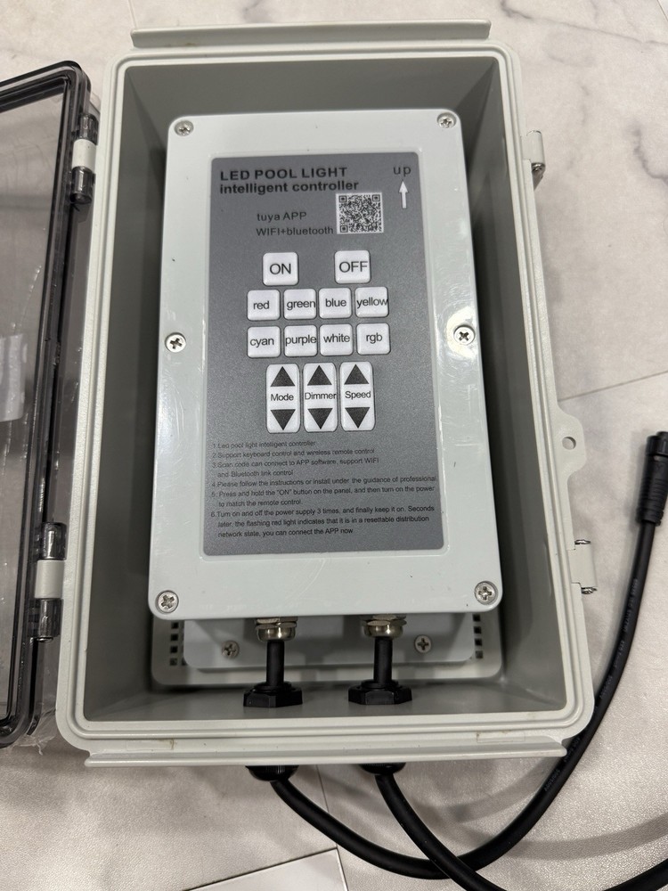 PoCare LED Pool Light Controller App Enabled WiFi In Waterproof Control Box