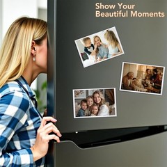 New 10Pcs Magnetic Photo Frames 4×6 Refrigerator Picture Fast Shipping
