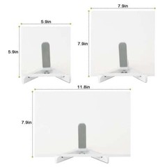 LED Note Board with Colors Acrylic Dry Erase Board with Light DIY Drawing Board