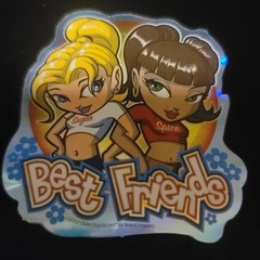 2003 Y2k Girl. ODM Brand Import Collection. vending Machine Sticker