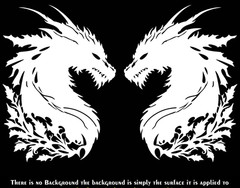 Dragon Medieval Fantasy 5″ Pair Mirrored Vinyl Decal Car Truck Window Door Bumpe