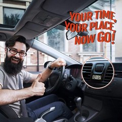 Betus Car Dashboard Digital Clock – Vehicle Adhesive Clock with Jumbo LCD Time