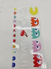 Pac Man UV DTF Transfer Sticker Wrap Tumbler UVDTF BUY 10+ GET COMBINED SHIP