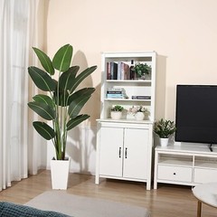 Indoor/Outdoor 6ft Faux Bird of Paradise Plant in Heavy-Duty Decorative Pot