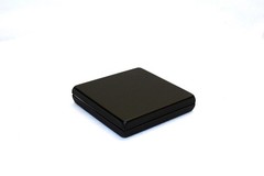 Black Leatherette Box for 3 1oz Silver Maple Leaf Coins in Direct Fit Capsules