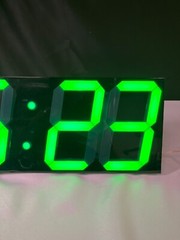 CHKOSDA Rectangular Shape Multipurpose LED 3D Digital Display Wall Clock