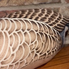 Canada Goose Door Stop Duck Bird Stuffed Animal Vintage Pillow Handmade