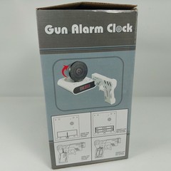 Gun Target Alarm Clock Camouflage BF1821 Shooting Game For Parts Read Below