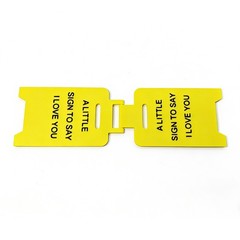 3D Printed A Little Sign To Say I Love You Mini Sign Plaque For Valentine’s Day