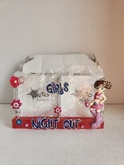Girls Night Out Novelty Photo Frame Pink Purple Glitter New In Box