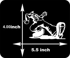 KEEP ON TRUCKIN Decal Sticker Funny Vinyl Car Window Bumper truck 5.5″ x 4″