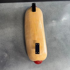 Small Hanging Hot Dog Statue Resin Food Display BBQ Theme Prop Fun Home Decor