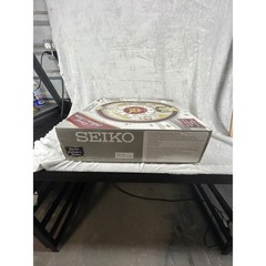 Seiko Melodies in Motion Wall Clock QXM565BRH Swarovski Crystals 24 Melodies