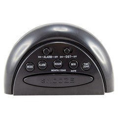 31022 Equity by La Crosse Battery Powered Insta-Set LCD Digital Alarm Clock