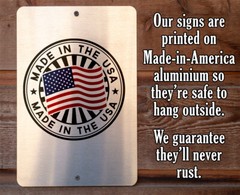 Metal Sign – Speak Friend and Enter Home Entryway or Business Establishment Door