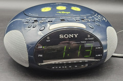Sony PSYC Dream Machine Alarm Clock Radio CD Player ICF-CD831 AM/FM Blue Tested